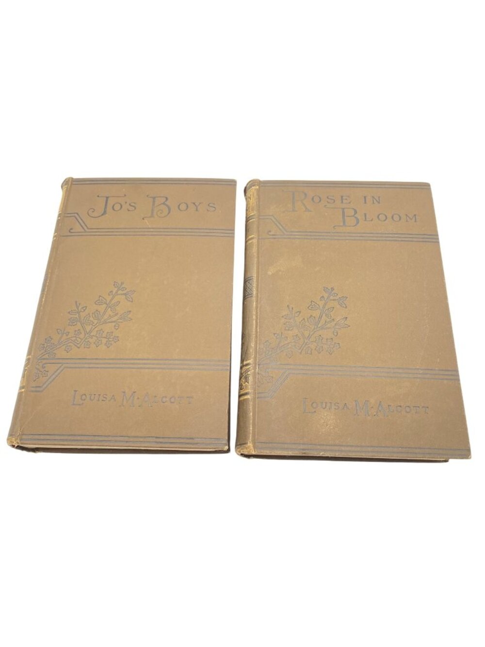 Jo's Boys & Rose In Bloom Louisa May Alcott 1900 Hardcover Books Little Brown Co
